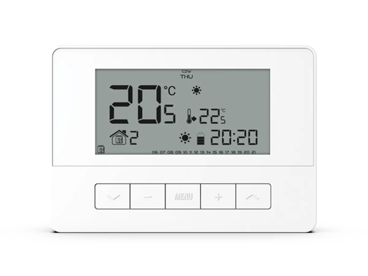 Termostat de cameră cu fir programabil Tech EU T-4.1 (alb)