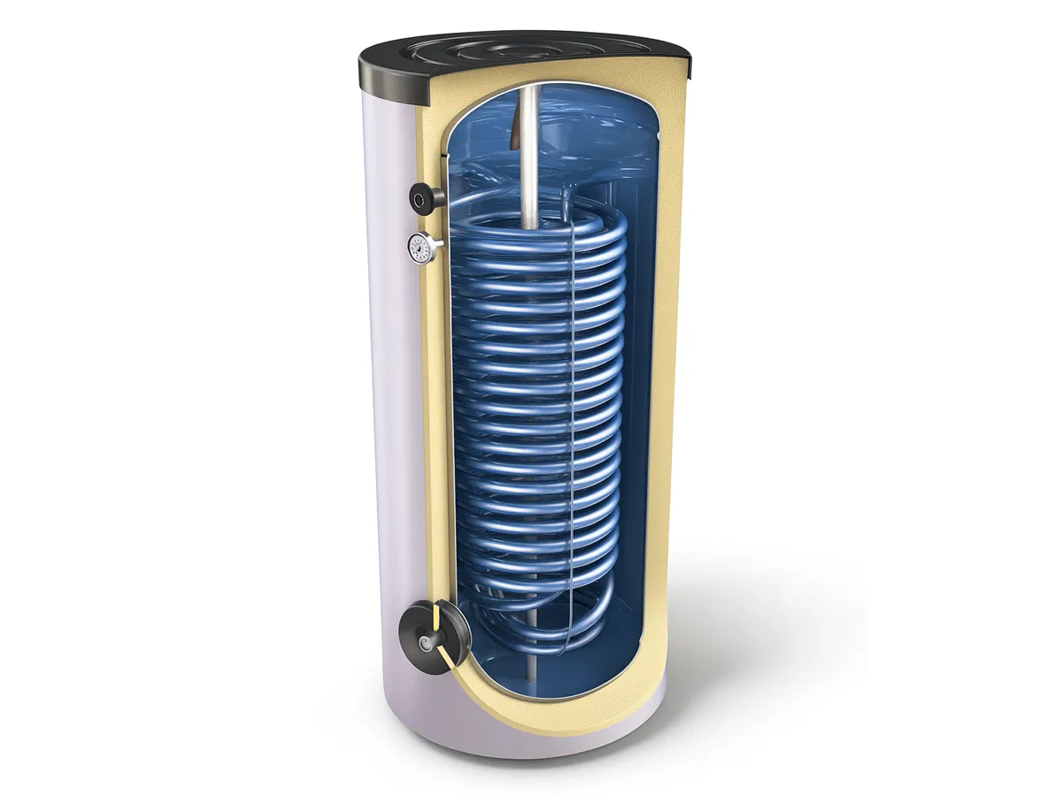 Rezervor tampon TESY EV 300L 2x15 S 65 HP (schimbător de căldură dublu cu suprafață mărită)