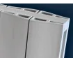 Дизайнерский радиатор LOJIMAX коллекция AMAZONITE DOUBLE 1000x412 мм, Белый