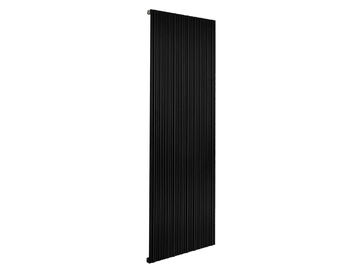Дизайнерский радиатор LOJIMAX коллекция BAMBOO 1400x479 мм, Черный 