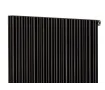 Дизайнерский радиатор LOJIMAX коллекция BAMBOO 1600x359 мм, Black Matt Anodising