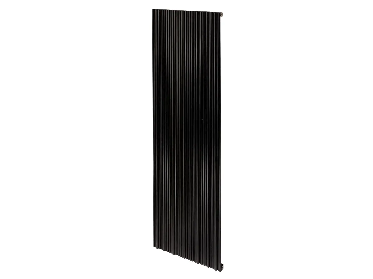 Дизайнерский радиатор LOJIMAX коллекция BAMBOO 1600x359 мм, Black Matt Anodising
