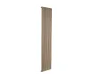 Дизайнерский радиатор LOJIMAX коллекция BAMBOO 1600x359 мм, Bronze Light Anodising