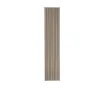 Дизайнерский радиатор LOJIMAX коллекция BAMBOO 1600x359 мм, Bronze Light Anodising