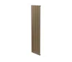 Дизайнерский радиатор LOJIMAX коллекция BAMBOO 1600x359 мм, Bronze Light Anodising