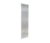 Дизайнерский радиатор LOJIMAX коллекция BAMBOO 1600x359 мм, Light Anodising