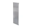 Дизайнерский радиатор LOJIMAX коллекция BAMBOO 1600x359 мм, Light Anodising