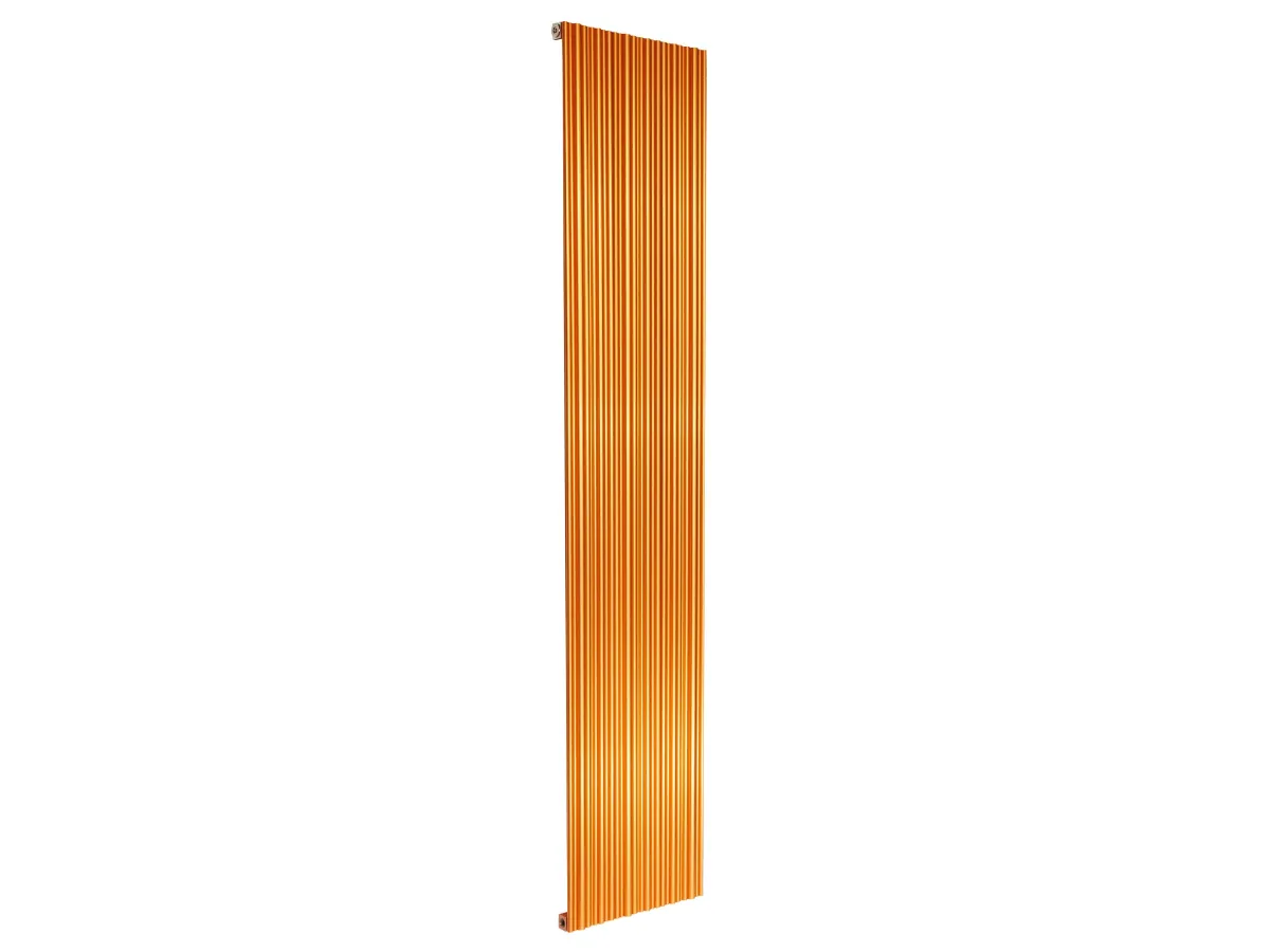 Дизайнерский радиатор LOJIMAX коллекция BAMBOO 1600x479 мм, Copper Matt Anodising