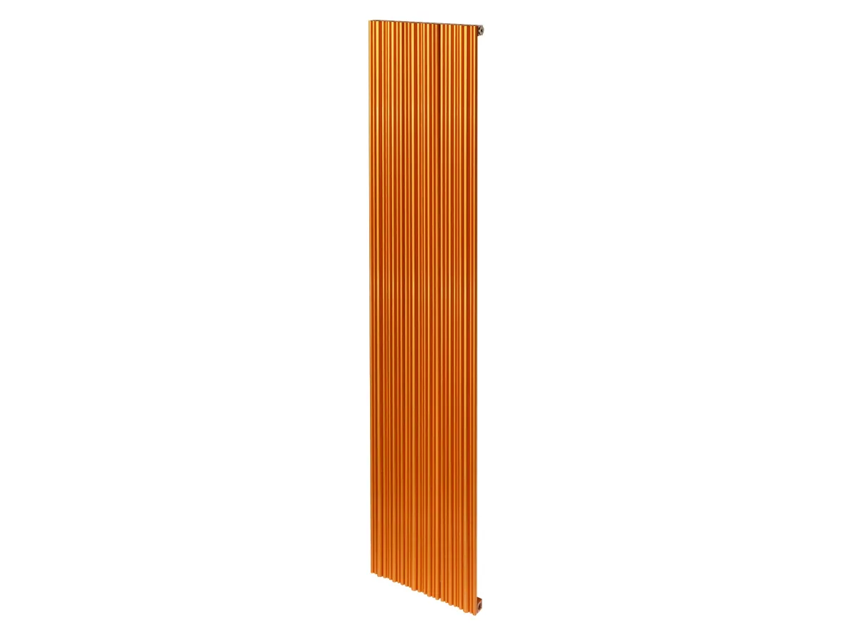Дизайнерский радиатор LOJIMAX коллекция BAMBOO 1600x479 мм, Copper Matt Anodising