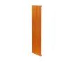 Дизайнерский радиатор LOJIMAX коллекция BAMBOO 1600x479 мм, Copper Matt Anodising
