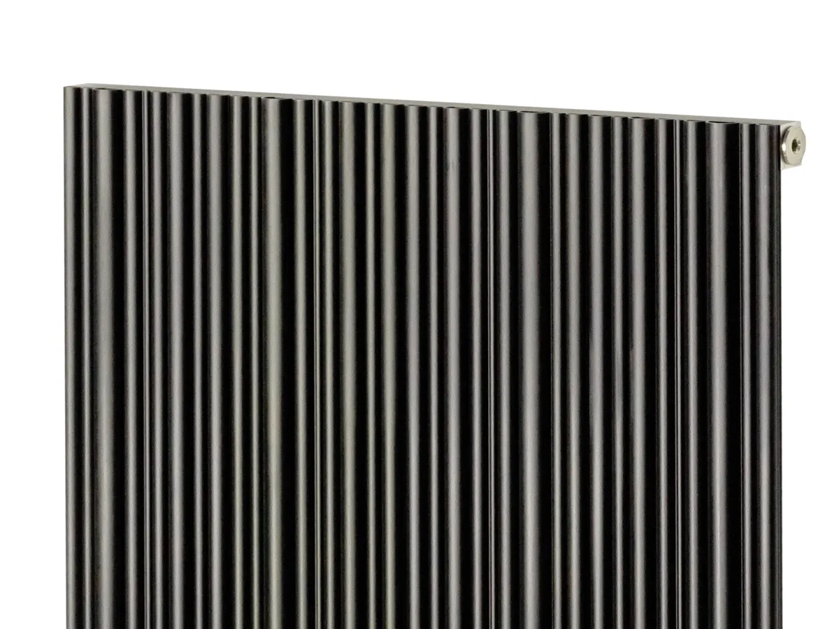 Дизайнерский радиатор LOJIMAX коллекция BAMBOO 1800x359 мм, Антрацит 