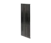 Дизайнерский радиатор LOJIMAX коллекция BAMBOO 1800x359 мм, Антрацит 