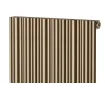 Дизайнерский радиатор LOJIMAX коллекция BAMBOO 1800x359 мм, Bronze Light Anodising