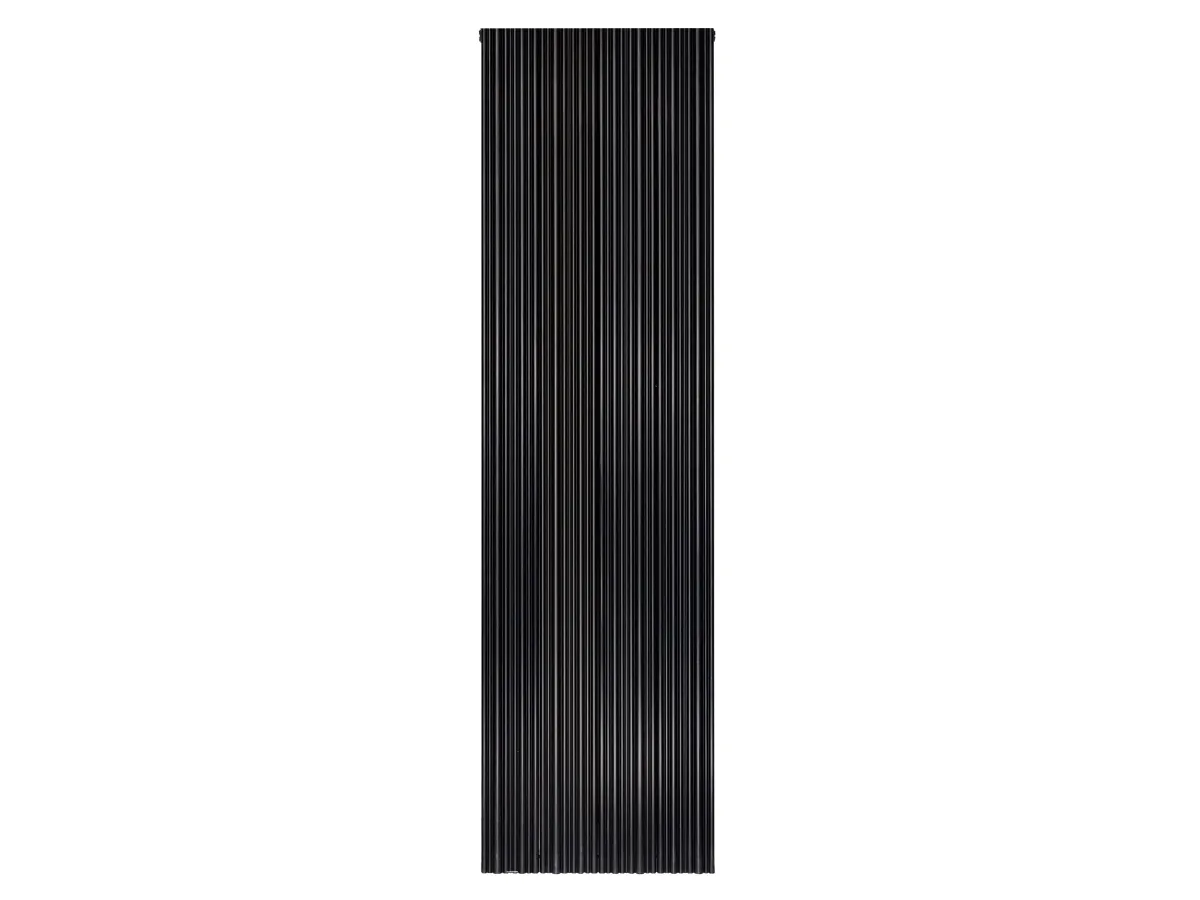 Дизайнерский радиатор LOJIMAX коллекция BAMBOO 1800x479 мм, Black Matt Anodising