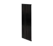 Дизайнерский радиатор LOJIMAX коллекция BAMBOO 1800x479 мм, Black Matt Anodising