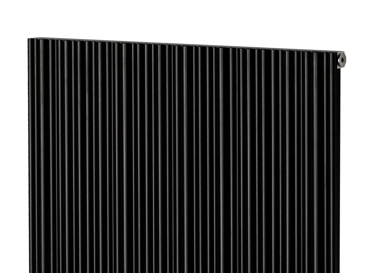 Дизайнерский радиатор LOJIMAX коллекция BAMBOO 1800x599 мм, Черный 