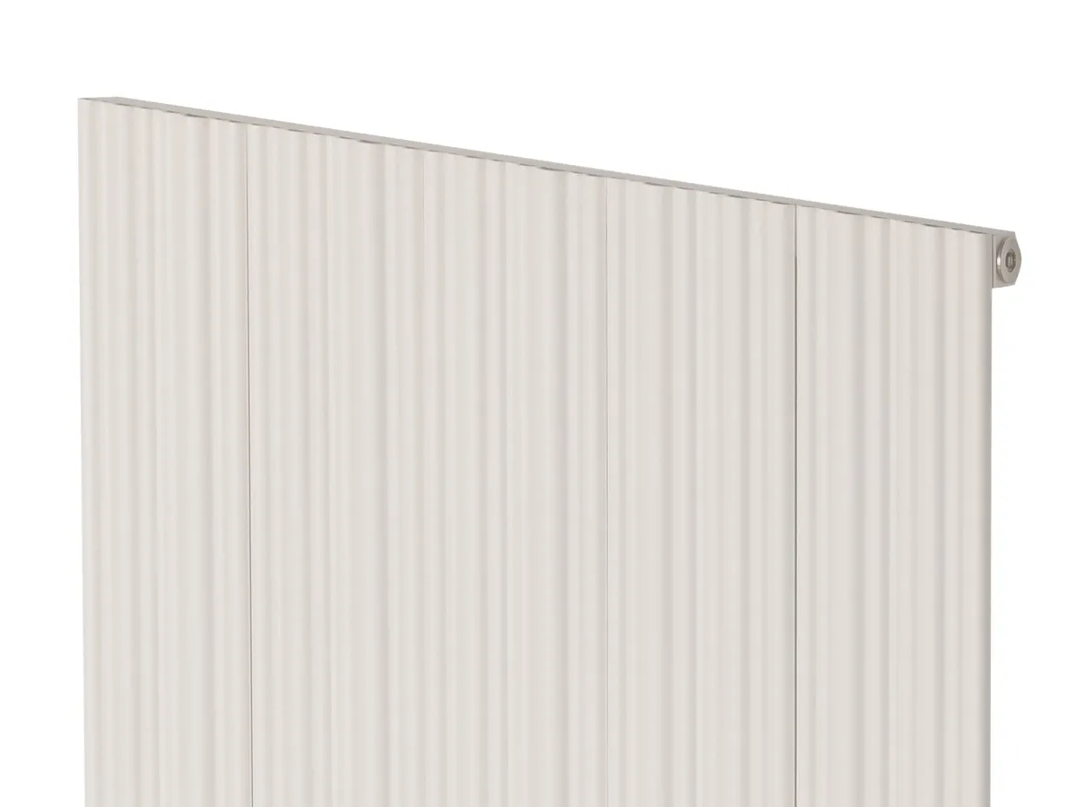 Дизайнерский радиатор LOJIMAX коллекция BAMBOO 1800x599 мм, Белый 