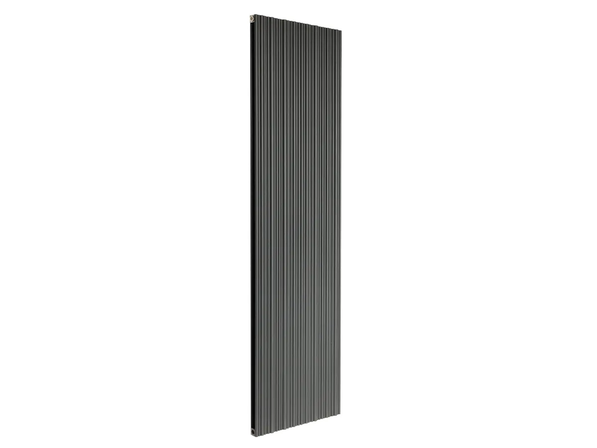 Дизайнерский радиатор LOJIMAX коллекция BAMBOO DOUBLE 1600x359 мм, Антрацит 