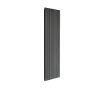 Дизайнерский радиатор LOJIMAX коллекция BAMBOO DOUBLE 1600x359 мм, Антрацит 
