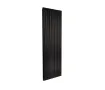 Дизайнерский радиатор LOJIMAX коллекция BAMBOO DOUBLE 1600x479 мм, Черный 