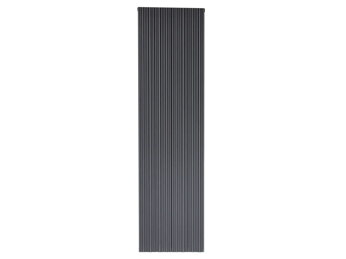Дизайнерский радиатор LOJIMAX коллекция BAMBOO DOUBLE 1800x359 мм, Антрацит 