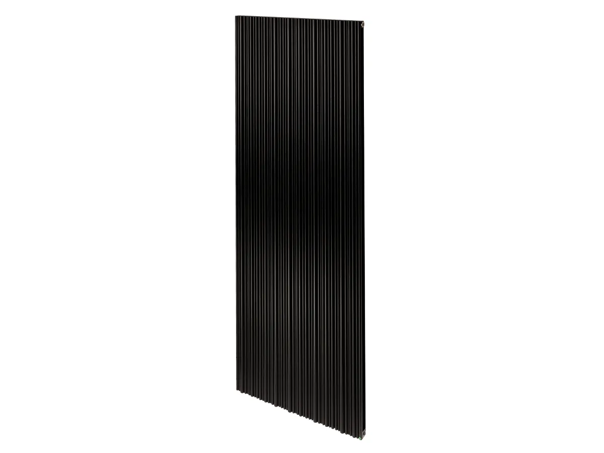 Дизайнерский радиатор LOJIMAX коллекция BAMBOO DOUBLE 1800x359 мм, Черный 