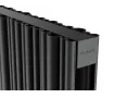 Дизайнерский радиатор LOJIMAX коллекция BAMBOO DOUBLE 1800x359 мм, Black Matt Anodising