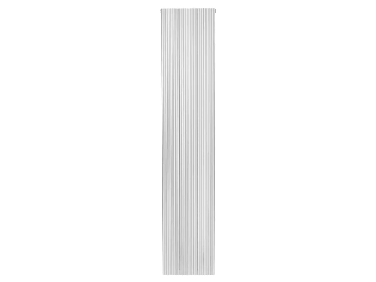 Дизайнерский радиатор LOJIMAX коллекция BAMBOO DOUBLE 1800x359 мм, Inox Matt Anodising