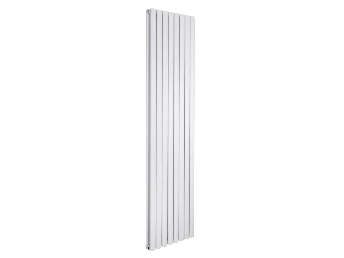 Дизайнерский радиатор LOJIMAX коллекция BELLA DOUBLE 1400x581 мм, Белый 