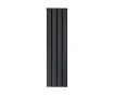 Calorifer decorativ LOJIMAX colecția DIAMOND DOUBLE 1800x496 mm, Negru