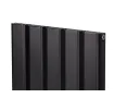 Calorifer decorativ LOJIMAX colecția DIAMOND DOUBLE 2000x496 mm, Negru