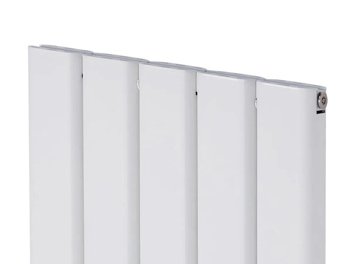 Calorifer decorativ LOJIMAX colecția DIAMOND DOUBLE 2000x496 mm, Alb
