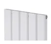 Calorifer decorativ LOJIMAX colecția DIAMOND DOUBLE 2000x496 mm, Alb