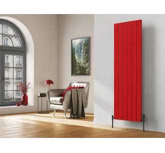 Дизайнерский радиатор LOJIMAX коллекция FLAT 1800x394 мм, RAL 3020