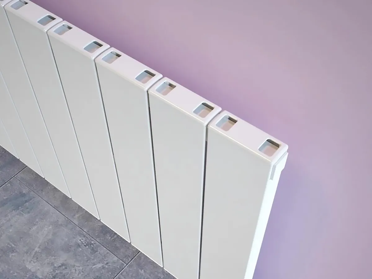 Calorifer decorativ LOJIMAX colecția FLAT 500x1094 mm, Alb