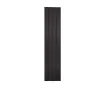 Дизайнерский радиатор LOJIMAX коллекция KALSEDON 1600x375 мм, BLACK SATIN