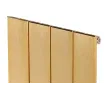 Calorifer decorativ LOJIMAX colecția KALSEDON 1600x375 mm, GOLD SATIN