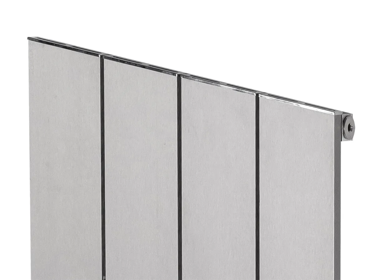 Calorifer decorativ LOJIMAX colecția KALSEDON 1800x470 mm, INOX SATIN