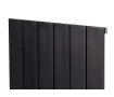 Calorifer decorativ LOJIMAX colecția KALSEDON 1800x565 mm, Negru