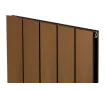 Calorifer decorativ  LOJIMAX colecția KALSEDON DOUBLE 1600x375 mm, BRONZE SATIN