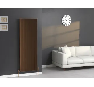Calorifer decorativ  LOJIMAX colecția KALSEDON DOUBLE 1600x375 mm, BRONZE SATIN