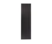 Calorifer decorativ  LOJIMAX colecția KALSEDON DOUBLE 1600x470 mm, BLACK SATIN