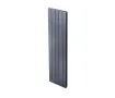 Calorifer decorativ  LOJIMAX colecția KALSEDON DOUBLE 1600x470 mm, BLUE SATIN