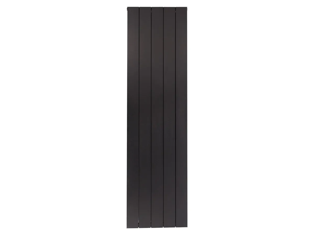 Calorifer decorativ  LOJIMAX colecția KALSEDON DOUBLE 1800x375 mm, BLACK SATIN