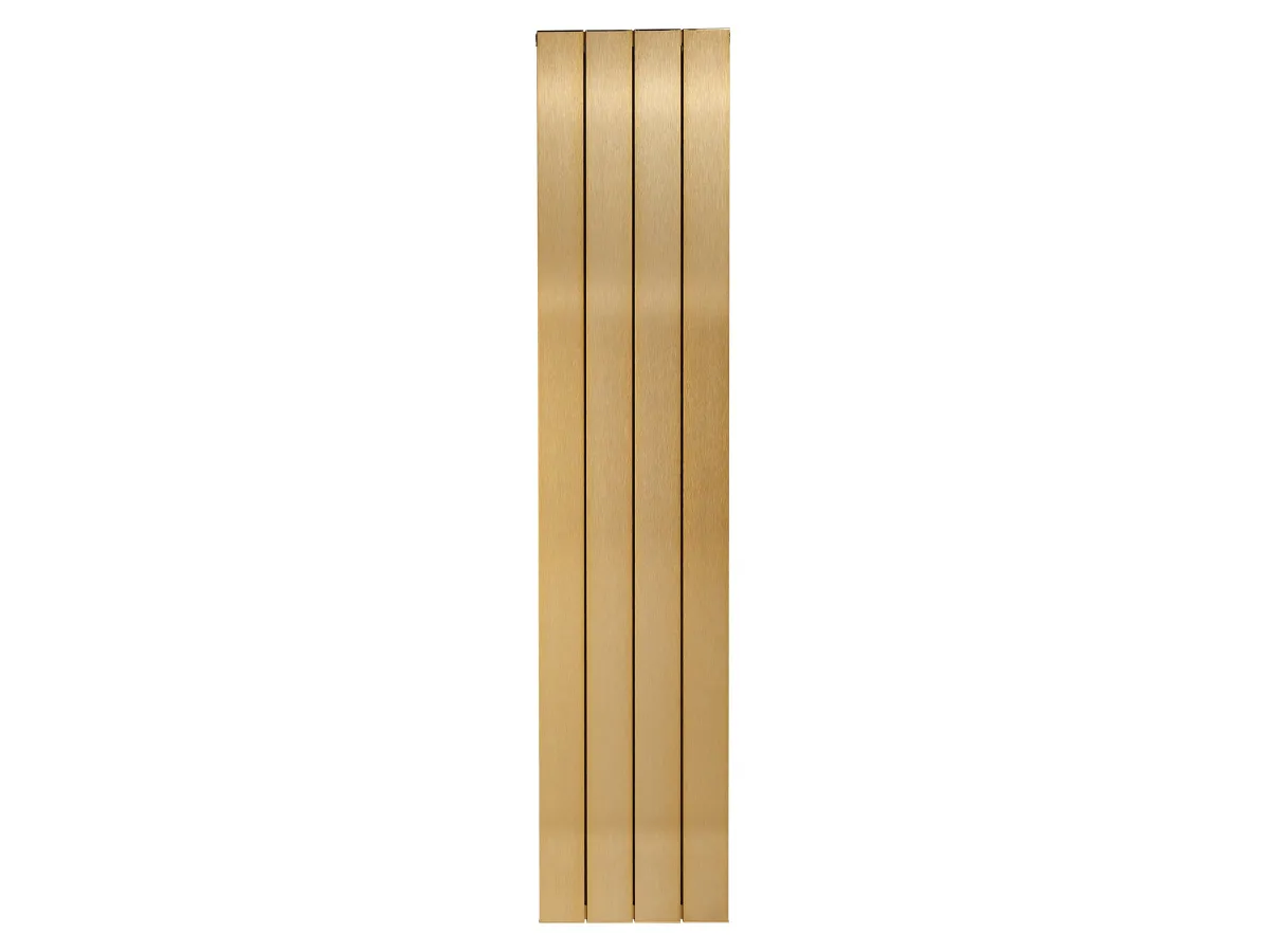 Calorifer decorativ  LOJIMAX colecția KALSEDON DOUBLE 1800x375 mm, GOLD SATIN