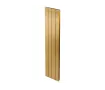 Calorifer decorativ  LOJIMAX colecția KALSEDON DOUBLE 1800x375 mm, GOLD SATIN