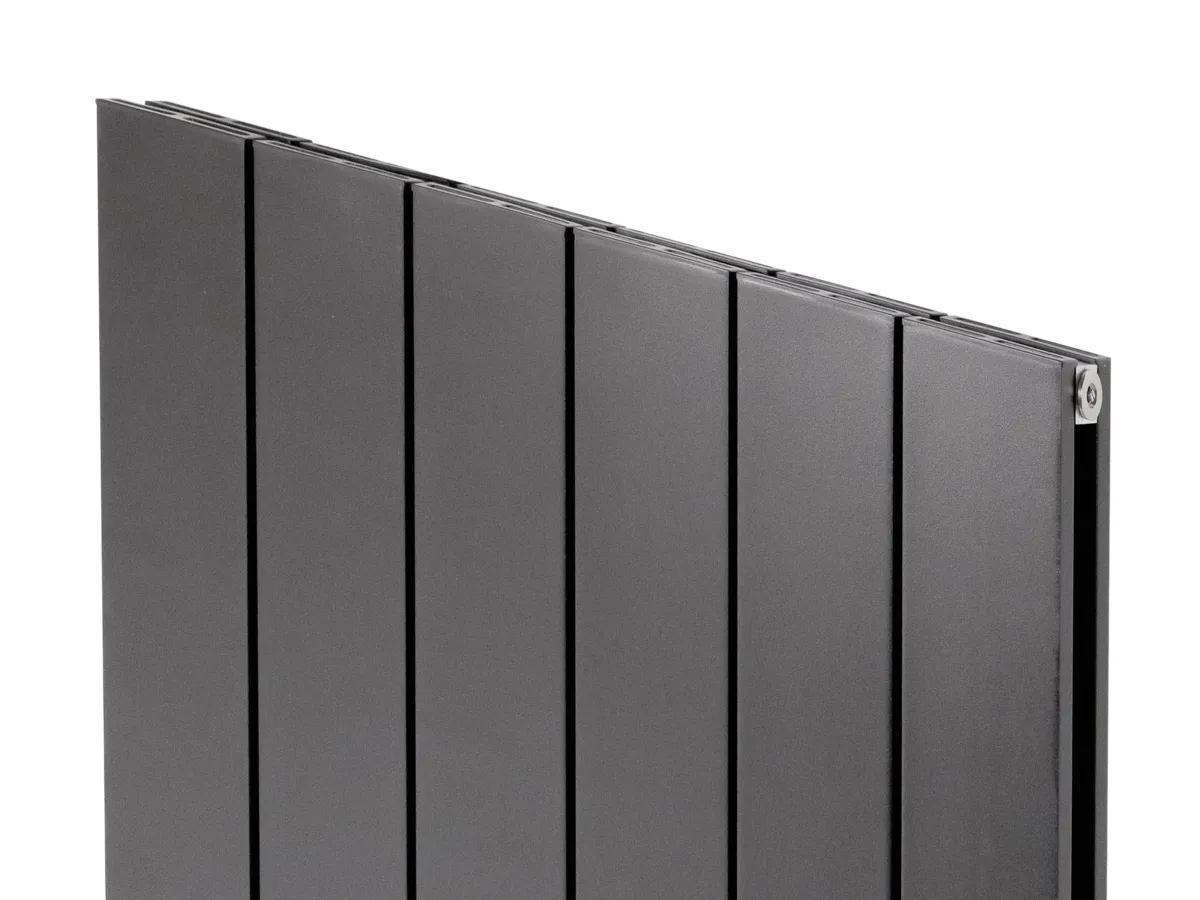 Calorifer decorativ  LOJIMAX colecția KALSEDON DOUBLE 1800x470 mm, Antracit