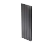 Calorifer decorativ  LOJIMAX colecția KALSEDON DOUBLE 1800x470 mm, Antracit