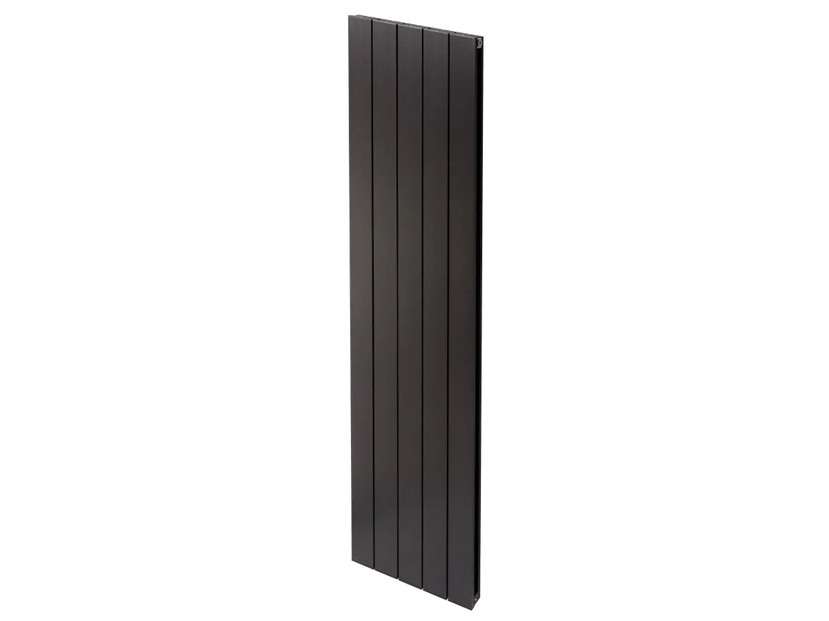 Calorifer decorativ  LOJIMAX colecția KALSEDON DOUBLE 1800x470 mm, BLACK SATIN