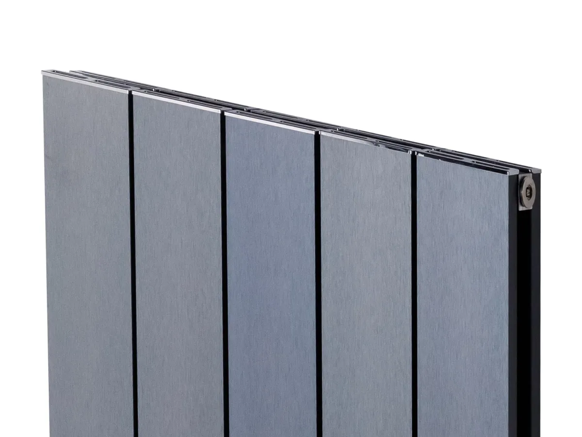 Calorifer decorativ  LOJIMAX colecția KALSEDON DOUBLE 1800x470 mm, BLUE SATIN